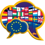 europe chat android application logo